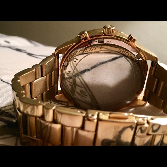 Gold Michael Kors Watch